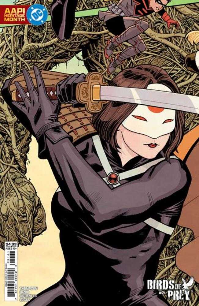 Birds Of Prey #21 Cover D Cliff Chiang Aapi Heritage Month Connecting Card Stock Variant | Odin's Place