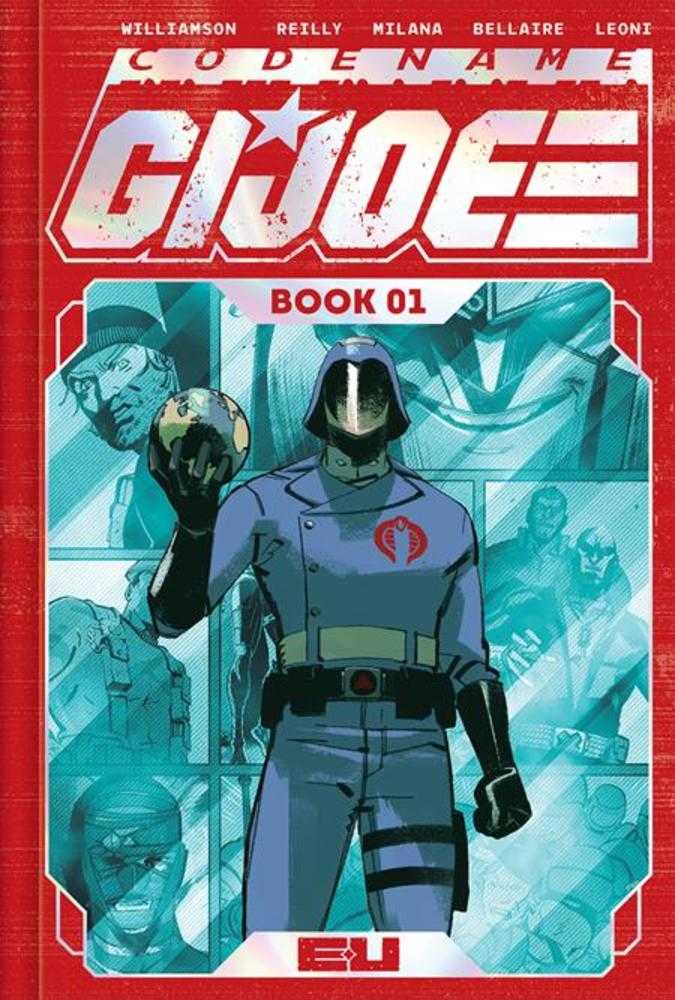 Codename G.I. Joe Deluxe Edition Hardcover Book 01 Direct Market Exclusive Andrea Milana & Annalisa Leoni Spot Foil Cover | Odin's Place