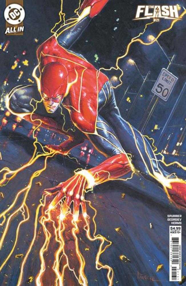 Flash #21 Cover B Davide Paratore Card Stock Variant | Odin's Place