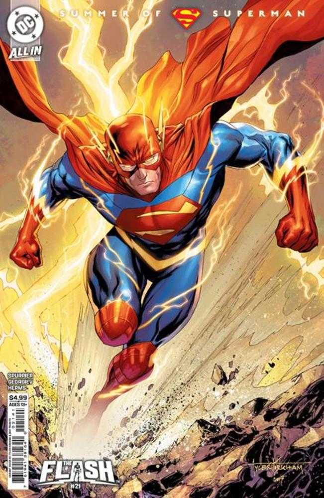 Flash #21 Cover D Tyler Kirkham Supersmash-Up Card Stock Variant | Odin's Place