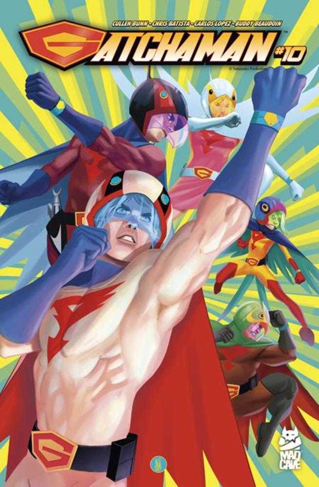 Gatchaman #10 Cover A Inaki Miranda | Odin's Place