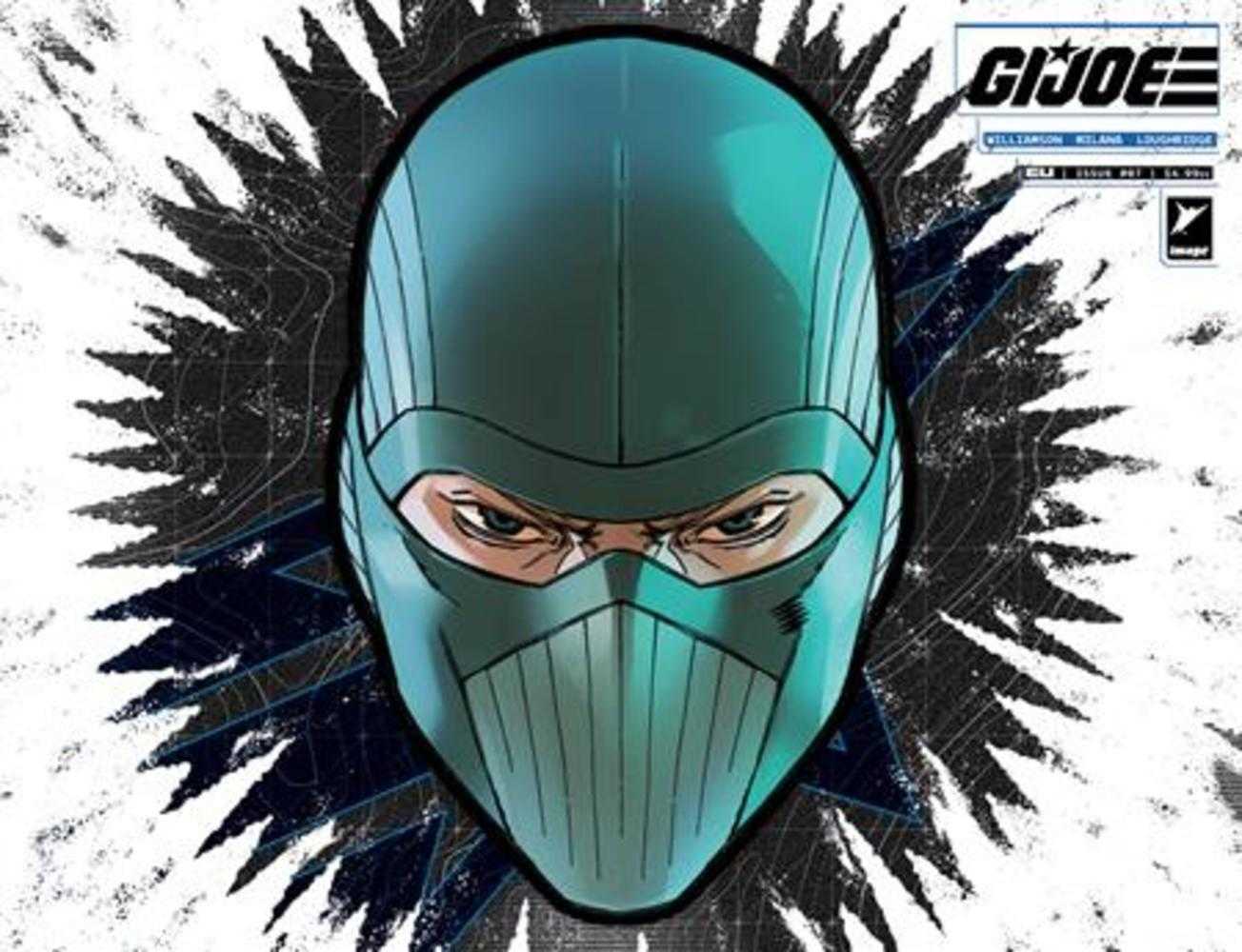 G.I. Joe #7 Cover H Andrea Milana & Andres Juarez Die Cut Foil Mask Variant | Odin's Place