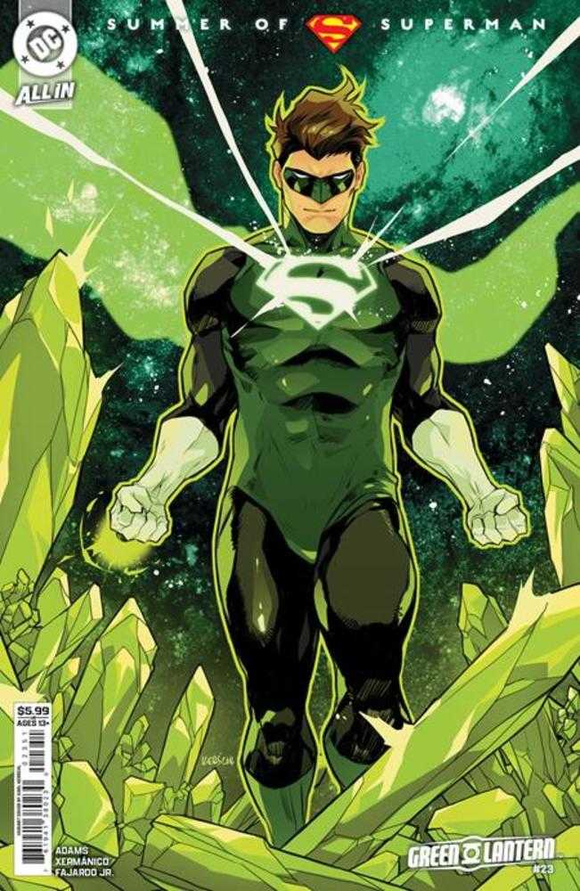 Green Lantern #23 Cover D Karl Kerschl Supersmash-Up Card Stock Variant | Odin's Place