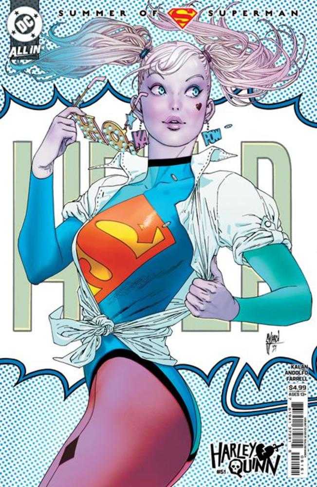 Harley Quinn #51 Cover D Guillem March Supersmash-Up Card Stock Variant | Odin's Place