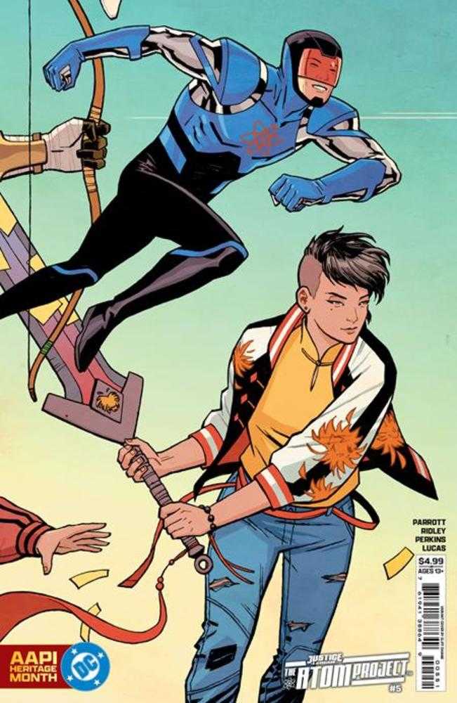 Justice League The Atom Project #5 (Of 6) Cover D Cliff Chiang Aapi Heritage Month Connecting Card Stock Variant | Odin's Place