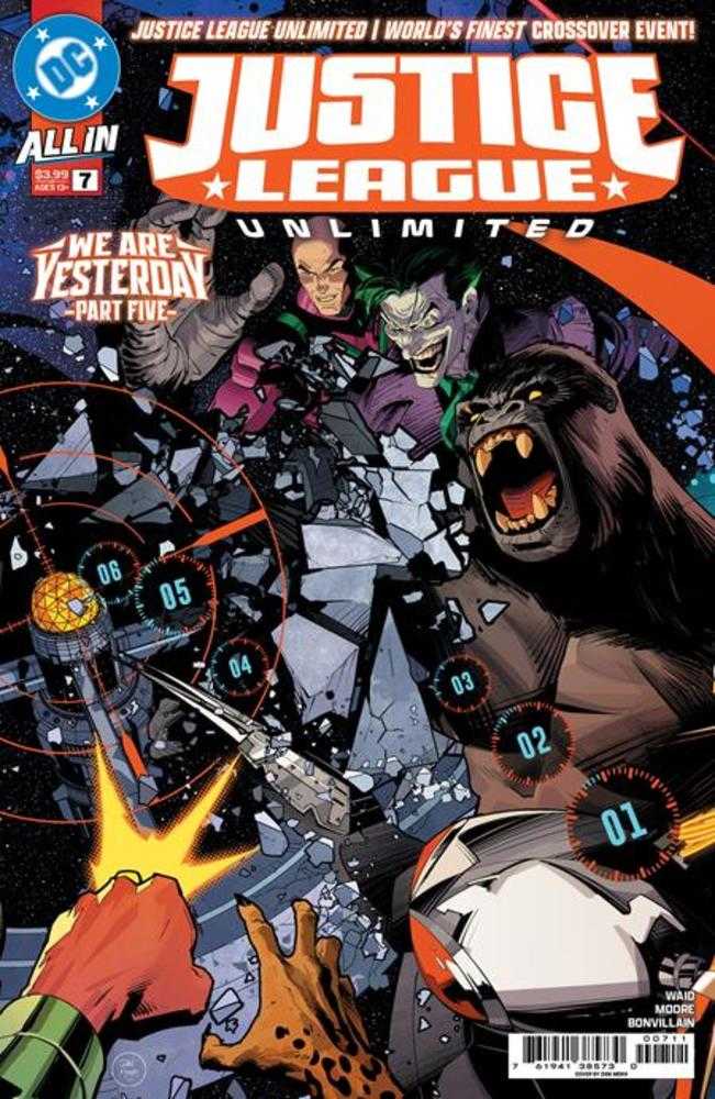 Justice League Unlimited #7 Cover A Dan Mora Connecting (We Are Yesterday) | Odin's Place
