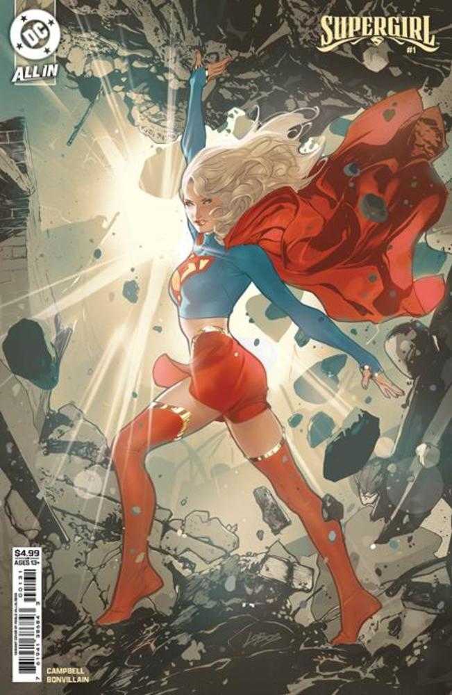 Supergirl #1 Cover C Pablo Villalobos Card Stock Variant | Odin's Place