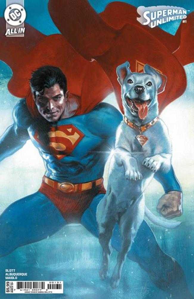 Superman Unlimited #1 Cover C Gabriele Dell Otto Card Stock Variant | Odin's Place