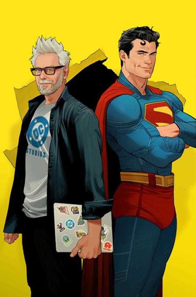 Superman Unlimited #1 Cover F Dan Mora James Gunn Cameo Card Stock Variant | Odin's Place