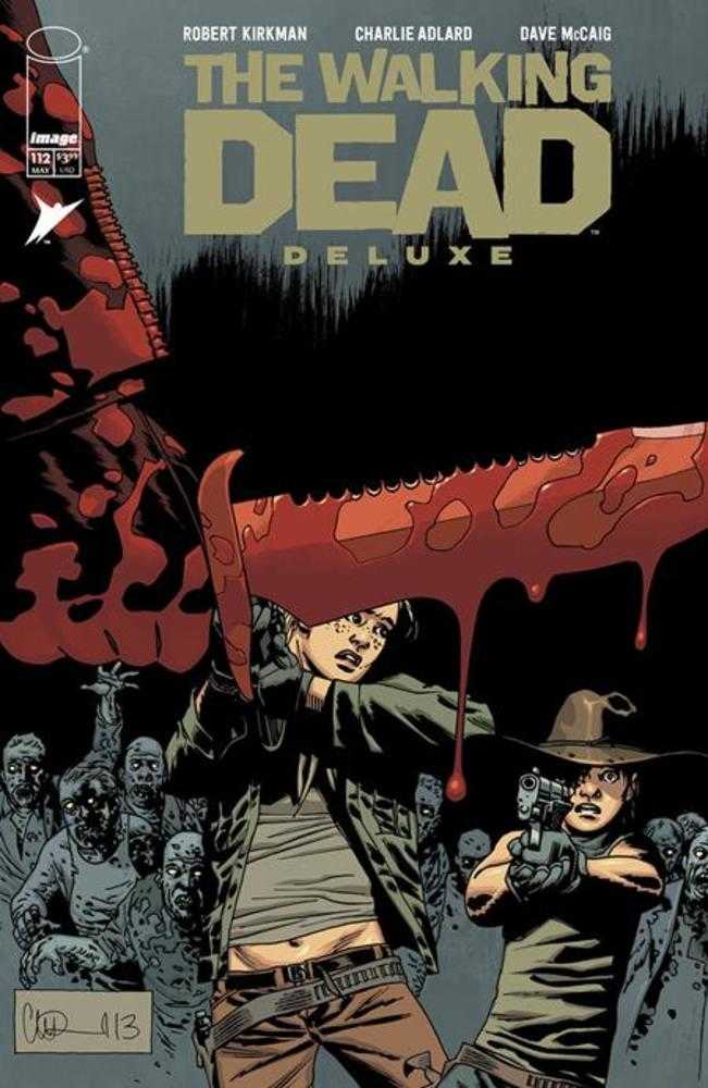 Walking Dead Deluxe #112 Cover B Charlie Adlard & Dave Mccaig Variant (Mature) | Odin's Place