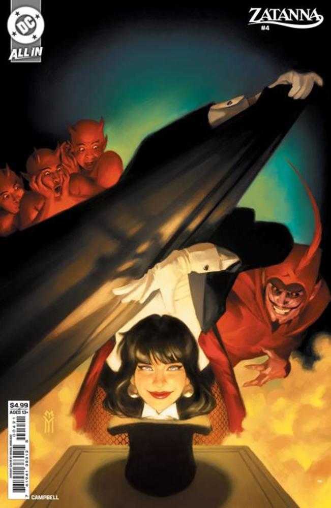 Zatanna #4 (Of 6) Cover C Miguel Mercado Card Stock Variant | Odin's Place
