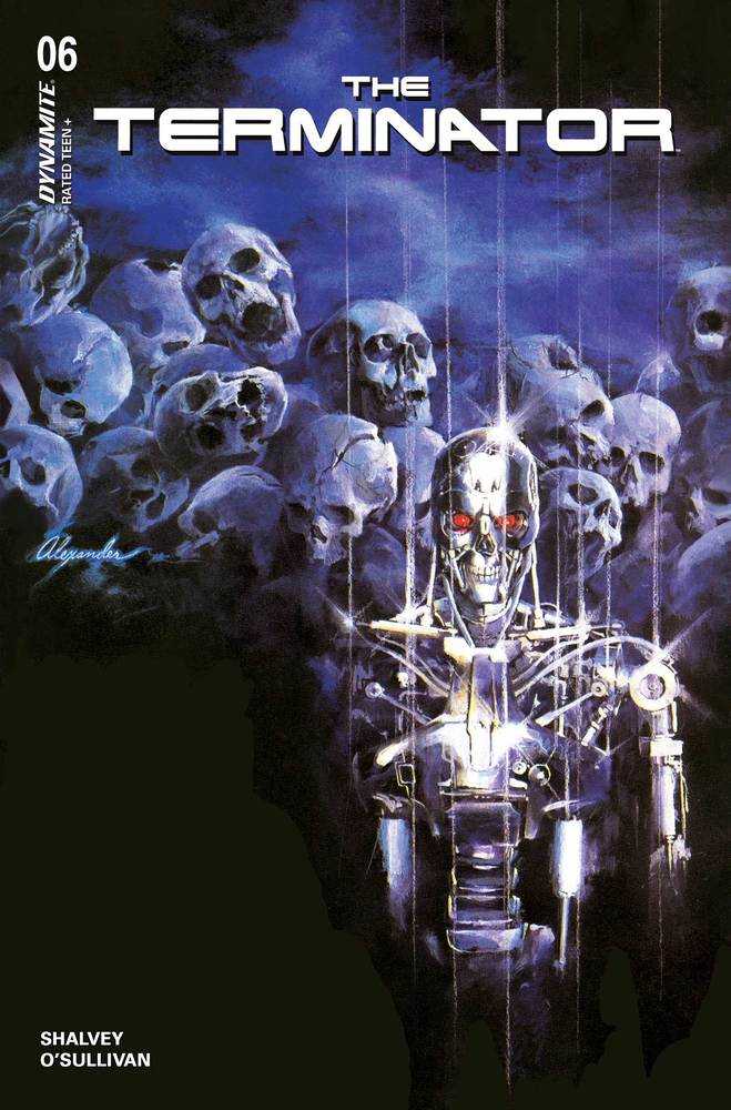 Terminator #6 Cover P Foc Bonus Ross Burning Earth Icon | Odin's Place