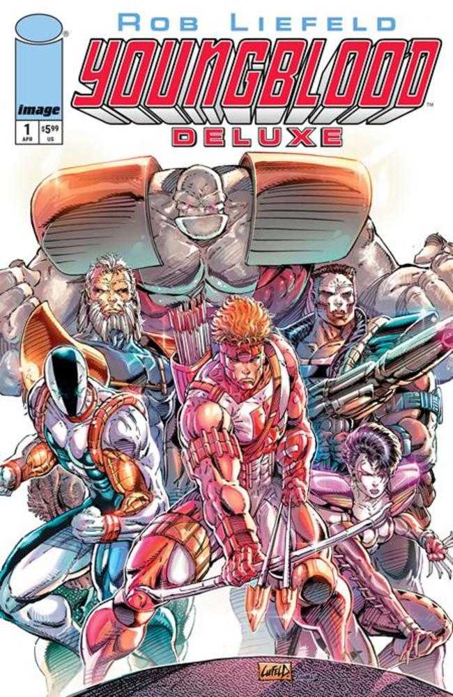 Youngblood Deluxe #1 Cover B Rob Liefeld Foil Variant | Odin's Place