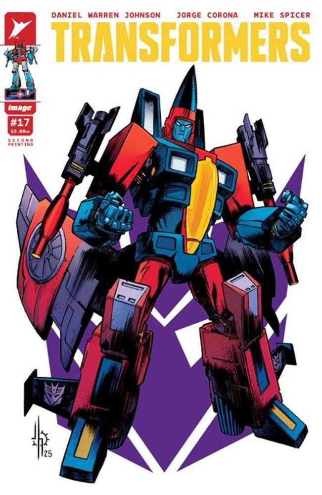 Transformers #17 2nd Print Cover A Jason Howard Decepticon Cover | Odin's Place