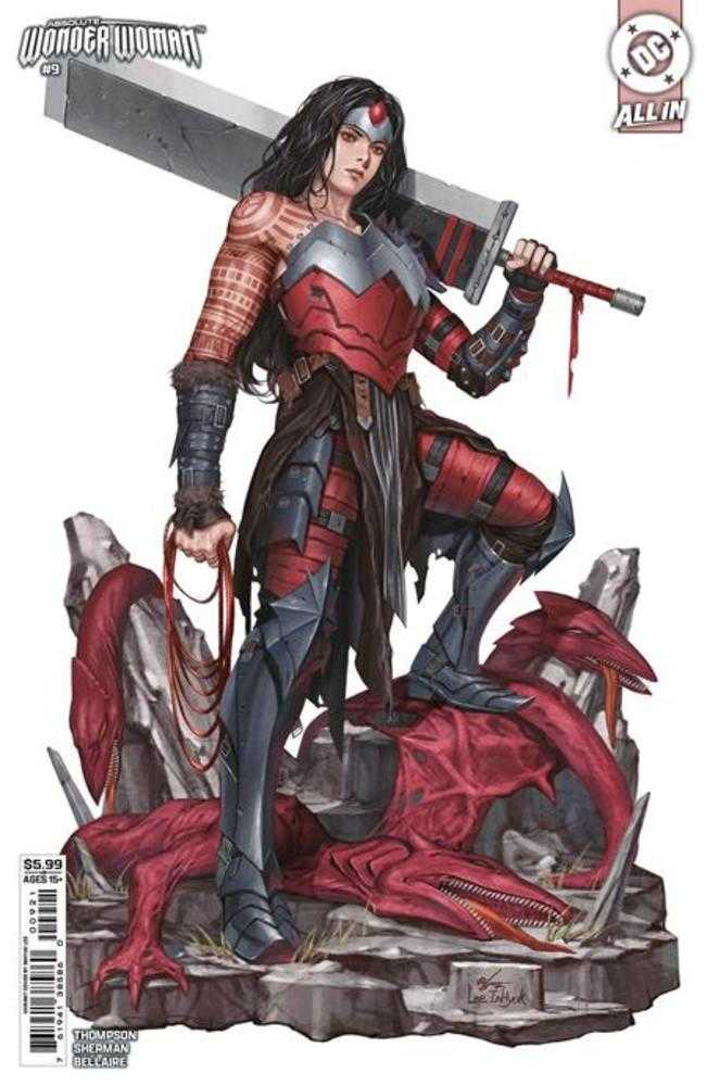 Absolute Wonder Woman #9 Cover B Inhyuk Lee Card Stock Variant | Odin's Place