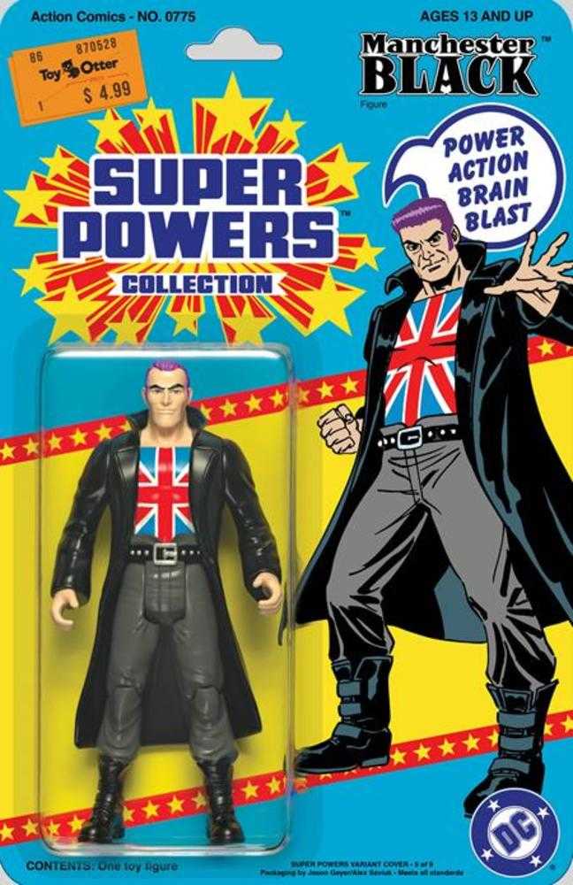 Action Comics #775 Facsimile Edition Cover C Jason Geyer & Alex Saviuk Super Powers Card Stock Variant | Odin's Place