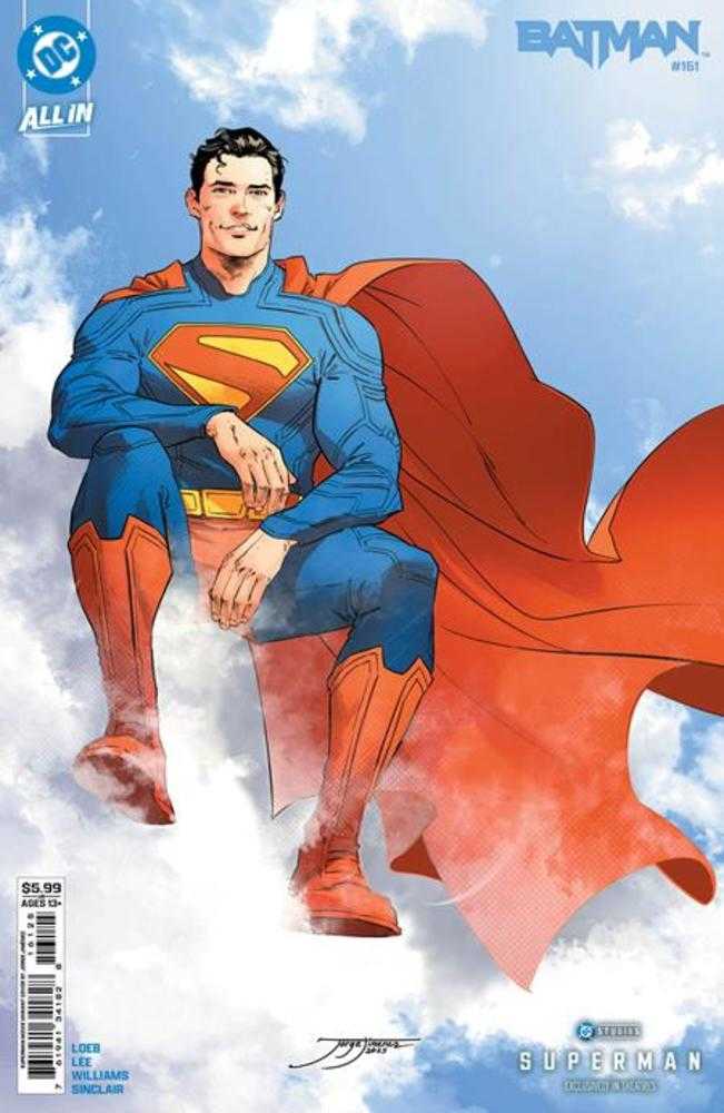 Batman #161 Cover J Jorge Jimenez Superman Movie Card Stock Variant | Odin's Place