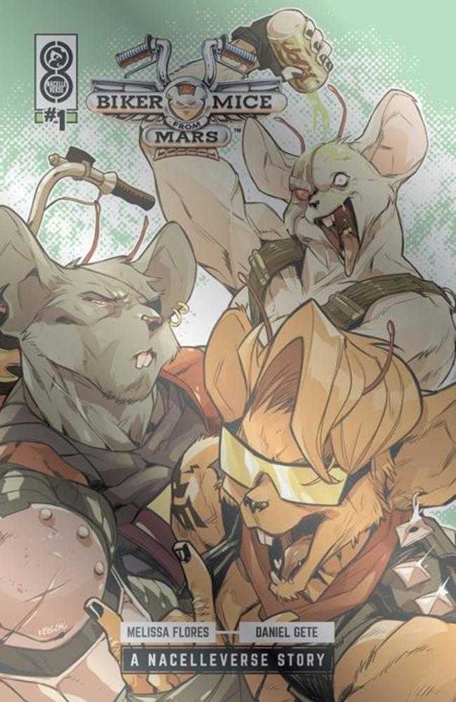 Biker Mice From Mars (2025) #1 Cover E Karl Kerschl Foil Variant | Odin's Place