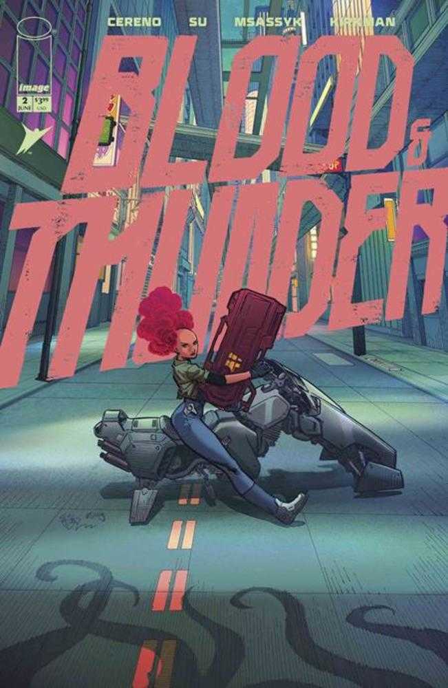 Blood & Thunder #2 Cover A Ej Su & Msassyk (Mature) | Odin's Place