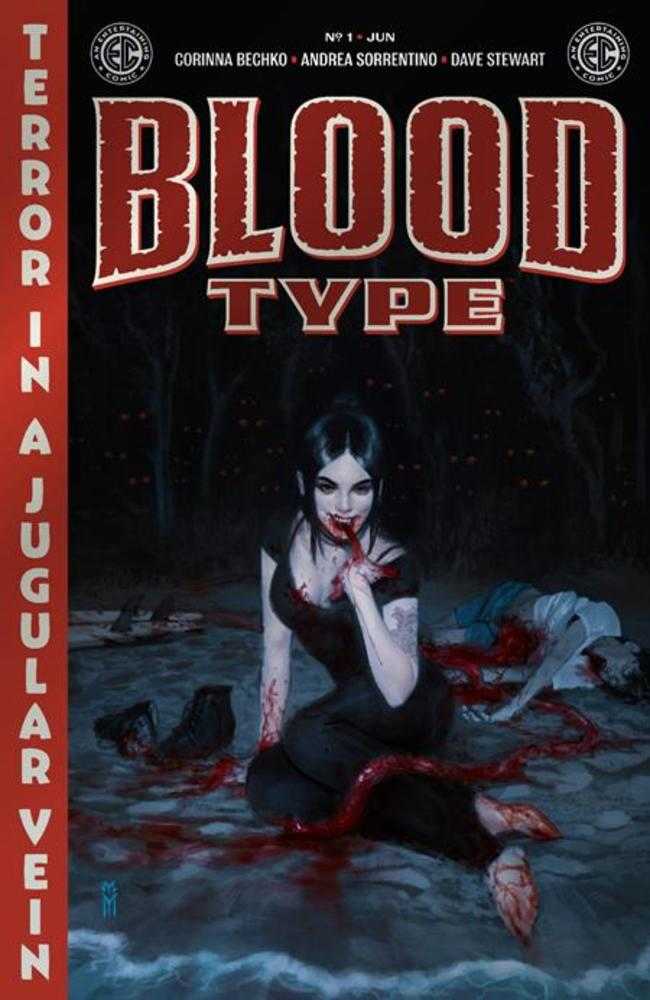 EC Blood Type #1 (Of 4) Cover C Miguel Mercado Foil Variant | Odin's Place