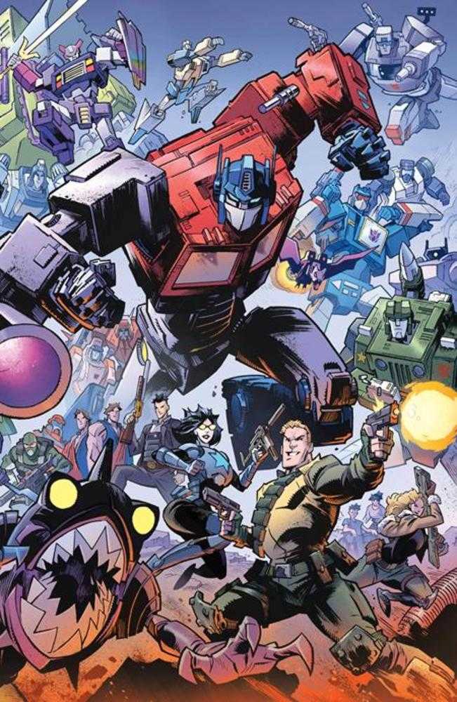 G.I. Joe #8 Cover G Jason Howard Energon Universe Second Anniversary Variant | Odin's Place