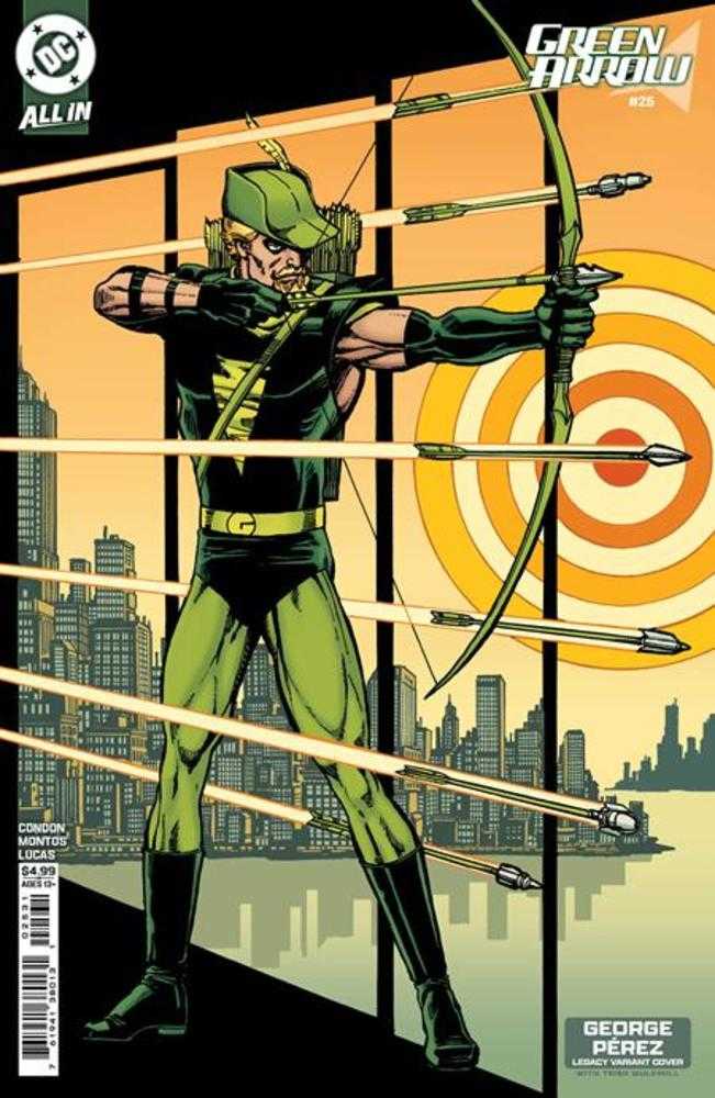 Green Arrow #25 Cover D George Perez Legacy Card Stock Variant | Odin's Place
