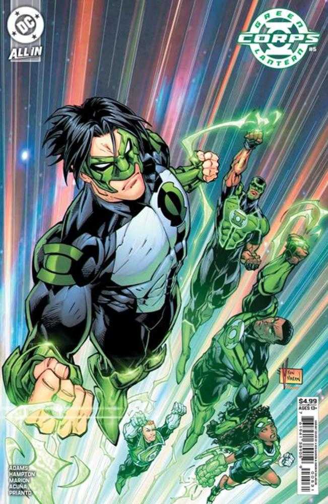 Green Lantern Corps #5 Cover B V Ken Marion Card Stock Variant | Odin's Place