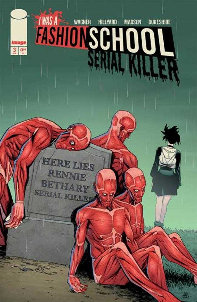 I Was A Fashion School Serial Killer #3 (Of 5) Cover A Daniel Hillyard & Michelle Madsen Blood Stitches (Mature) | Odin's Place
