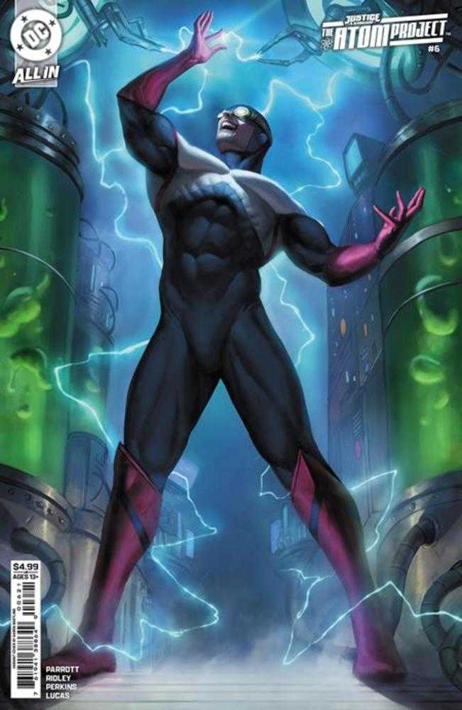 Justice League The Atom Project #6 (Of 6) Cover B Aaron Bartling Card Stock Variant | Odin's Place
