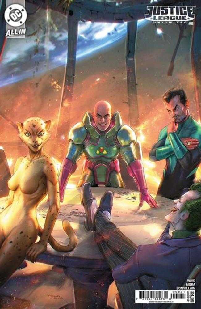 Justice League Unlimited #8 Cover C Tiago Da Silva Card Stock Variant (We Are Yesterday) | Odin's Place