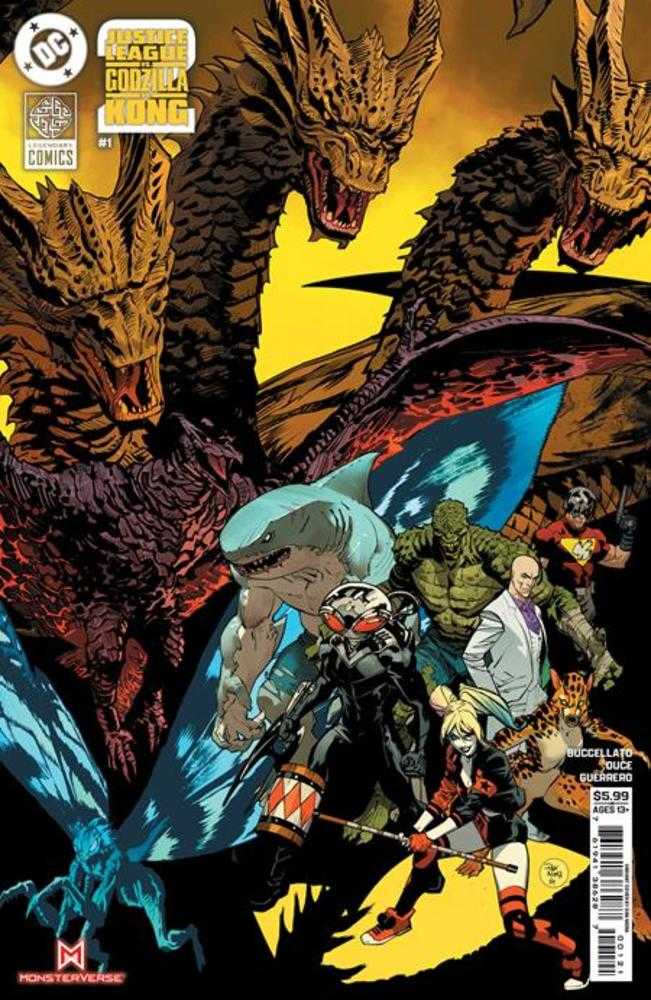 Justice League vs Godzilla vs Kong 2 #1 (Of 7) Cover B Dan Mora Card Stock Variant | Odin's Place