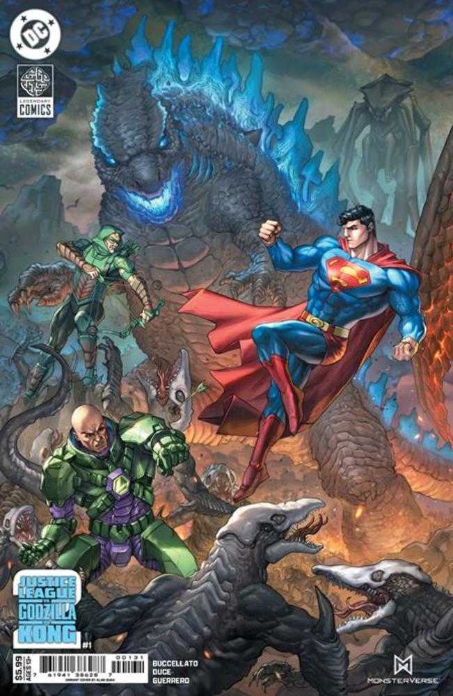 Justice League vs Godzilla vs Kong 2 #1 (Of 7) Cover C Alan Quah Card Stock Variant | Odin's Place