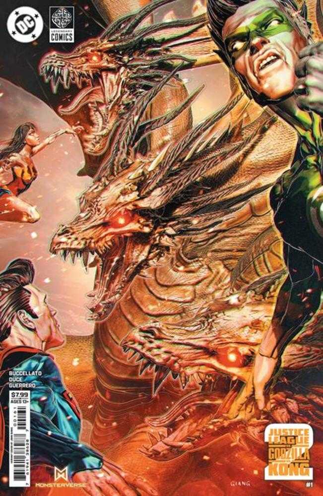 Justice League vs Godzilla vs Kong 2 #1 (Of 7) Cover E John Giang Foil Variant | Odin's Place