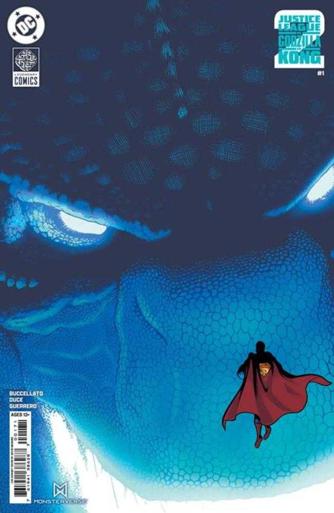 Justice League vs Godzilla vs Kong 2 #1 (Of 7) Cover G 1 in 25 Kevin Maguire Card Stock Variant | Odin's Place