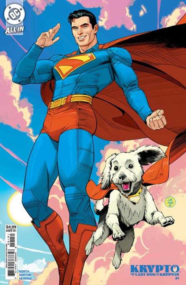 Krypto The Last Dog Of Krypton #1 (Of 5) Cover C Dan Mora Superman Movie Card Stock Variant | Odin's Place