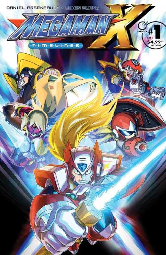 Mega Man X Timelines #1 (One Shot) Cover E Inc 1:5 Jeffrey Chamba Cruz Variant Previously Foc'D On 5/5/2025 | Odin's Place