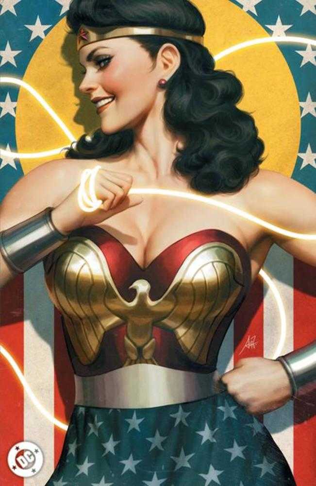 New History Of The DC Universe #1 (Of 4) Cover F Stanley Artgerm Lau Foil Variant | Odin's Place