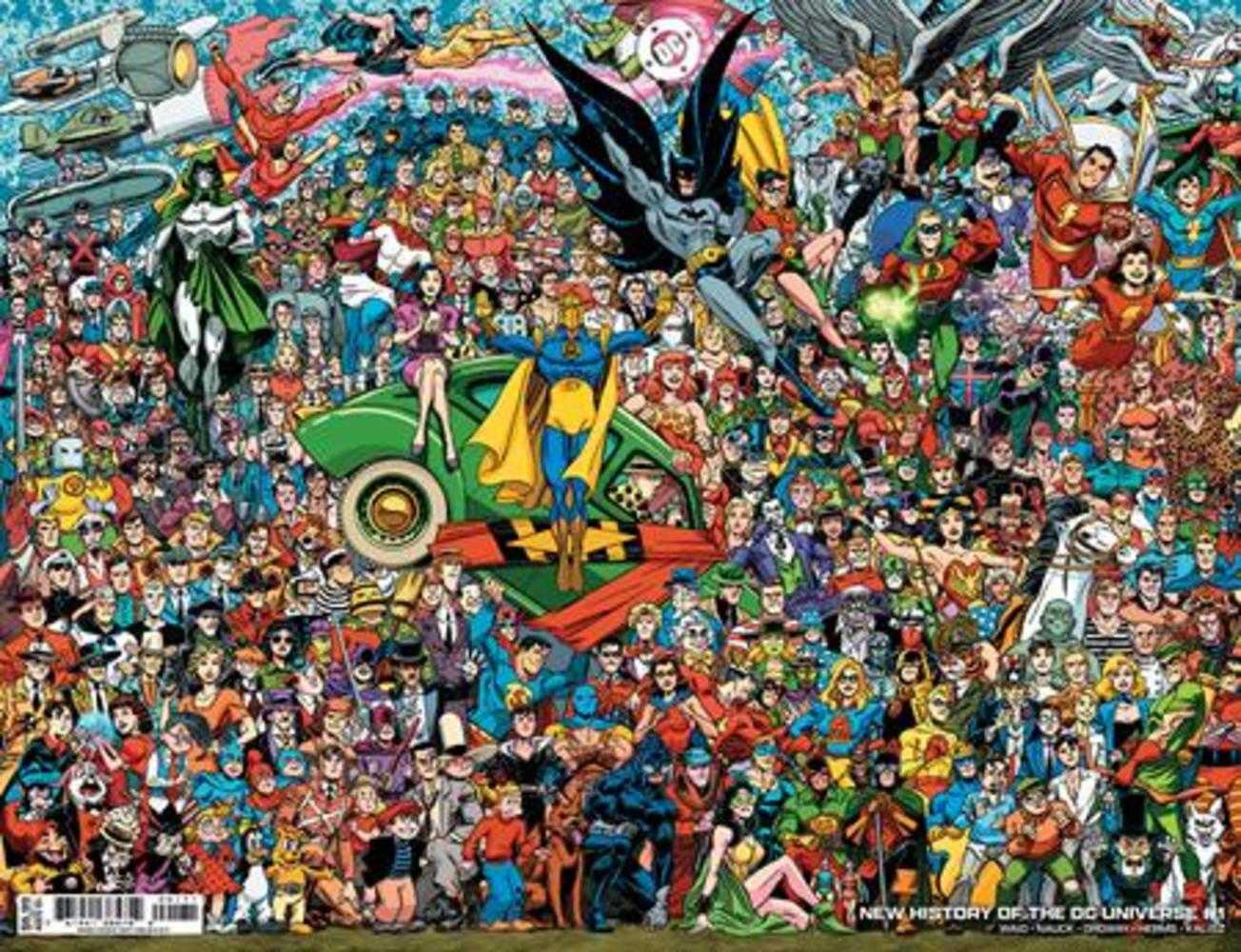 New History Of The DC Universe #1 (Of 4) Cover D Scott Koblish Legacy Wraparound Card Stock Variant | Odin's Place