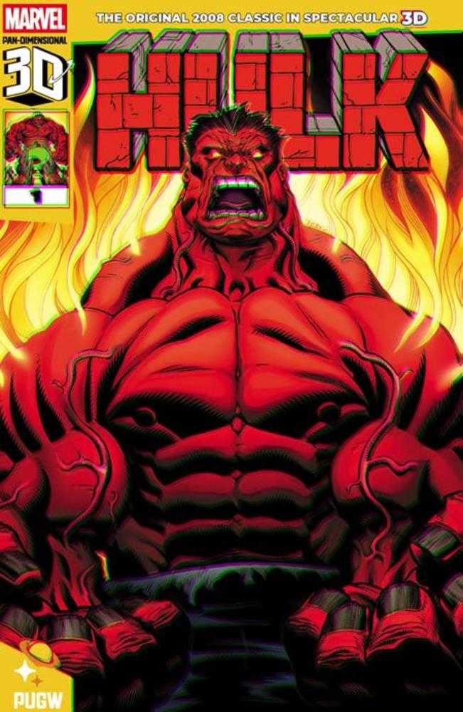 Red Hulk (2008) #1 Pan Dimensional 3D Edition | Odin's Place