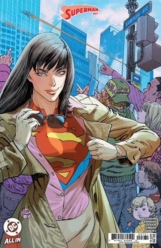 Superman #27 Cover C Guillem March Card Stock Variant | Odin's Place