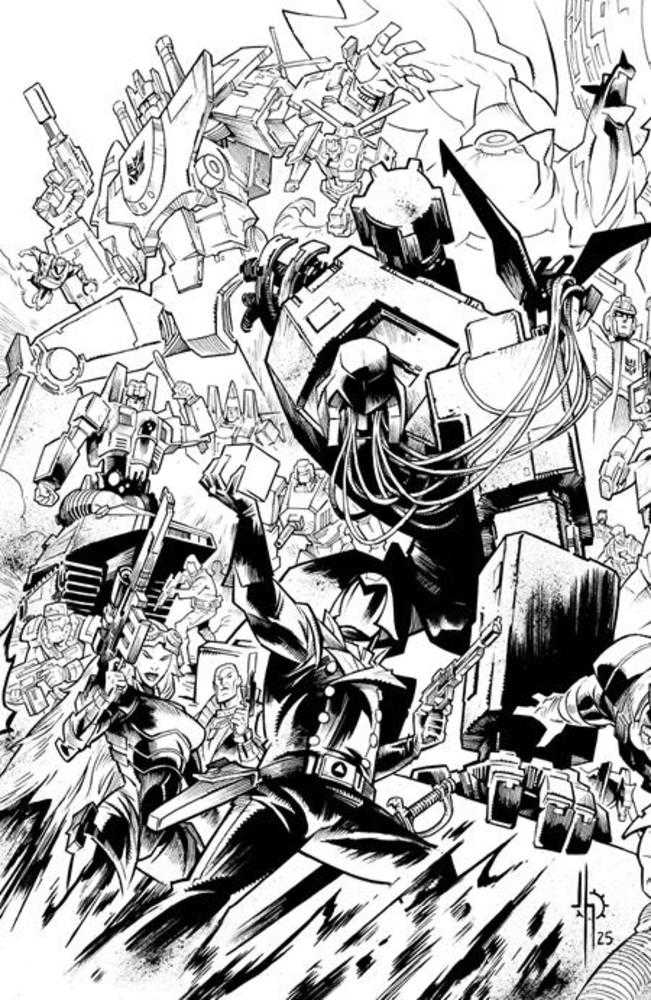 Transformers #21 Cover G Jason Howard Energon Universe Second Anniversary Variant | Odin's Place