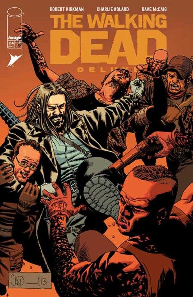 Walking Dead Deluxe #114 Cover B Charlie Adlard & Dave Mccaig Variant (Mature) | Odin's Place