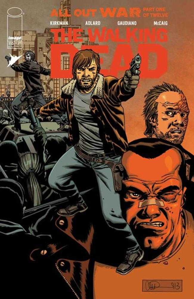 Walking Dead Deluxe #115 Cover B Charlie Adlard & Dave Mccaig Variant (Mature) | Odin's Place
