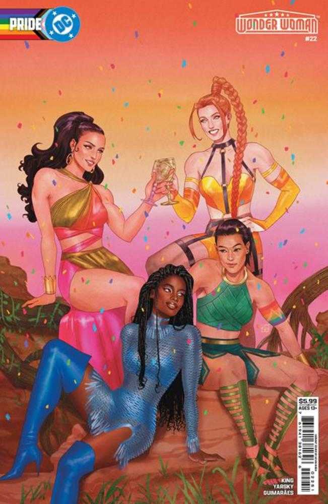 Wonder Woman #22 Cover D Kevin Wada DC Pride Card Stock Variant | Odin's Place