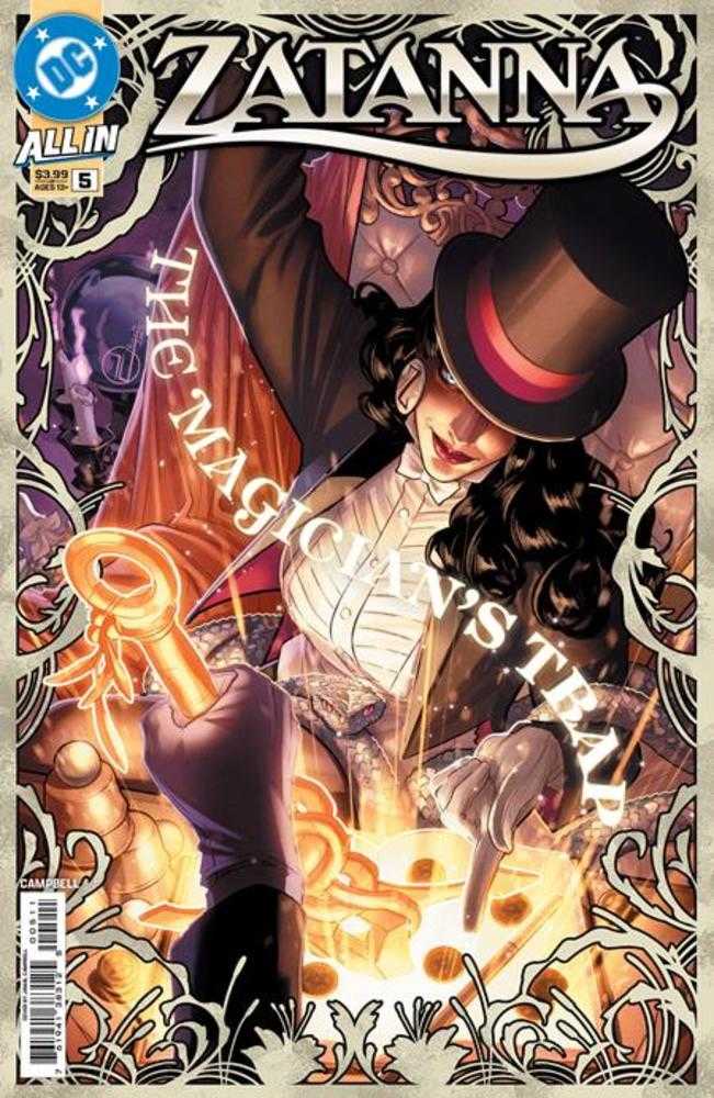 Zatanna #5 (Of 6) Cover A Jamal Campbell | Odin's Place