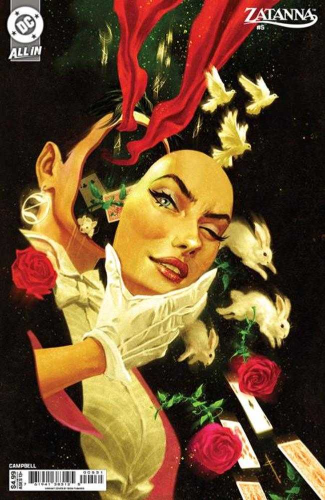 Zatanna #5 (Of 6) Cover C Sebastian Fiumara Card Stock Variant | Odin's Place