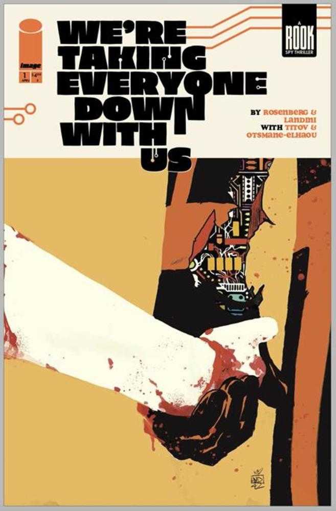 Were Taking Everyone Down With Us #1 (Of 6) 2nd Print Cover A Stefano Landini (Mature) | Odin's Place