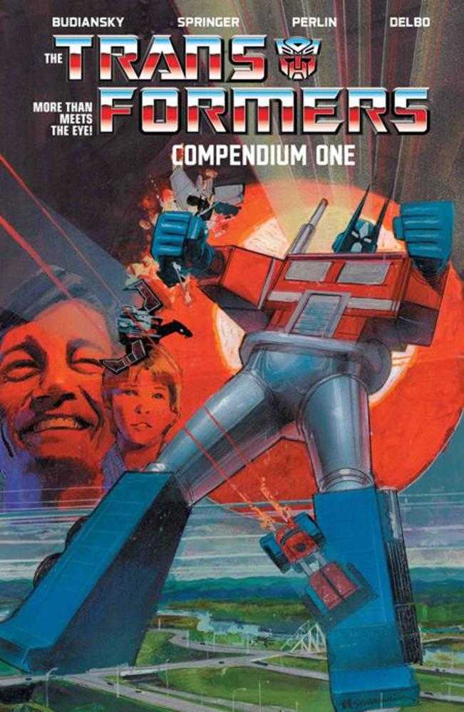 Transformers Compendium TPB Volume 01 Direct Market Exclusive Bill Sienkiewicz Cover | Odin's Place