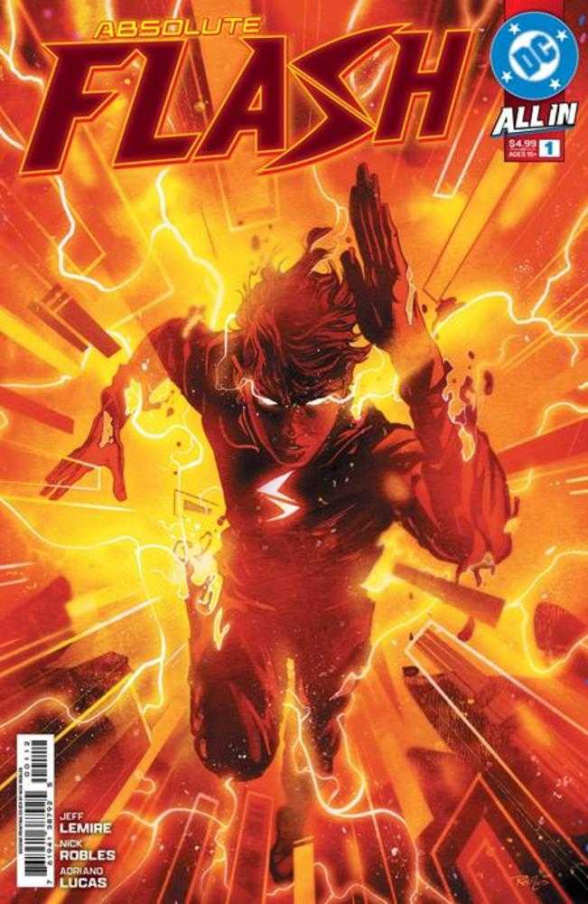 Absolute Flash #1 2nd Print Cover A Nick Robles | Odin's Place
