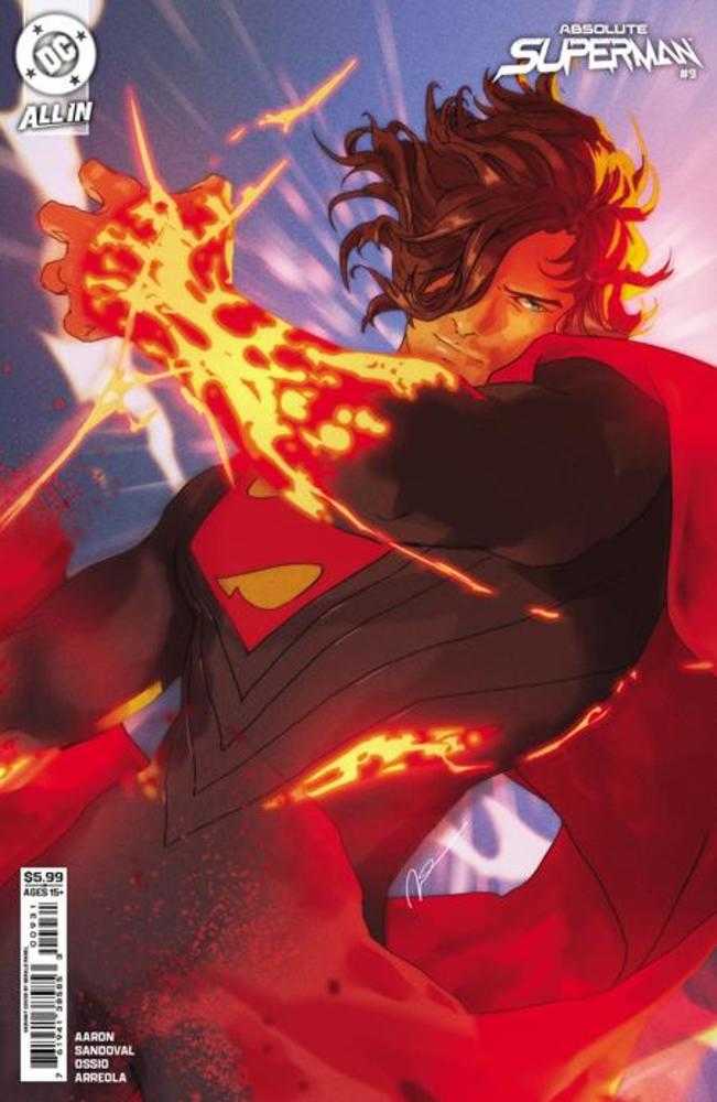 Absolute Superman #9 Cover C Gerald Parel Card Stock Variant | Odin's Place